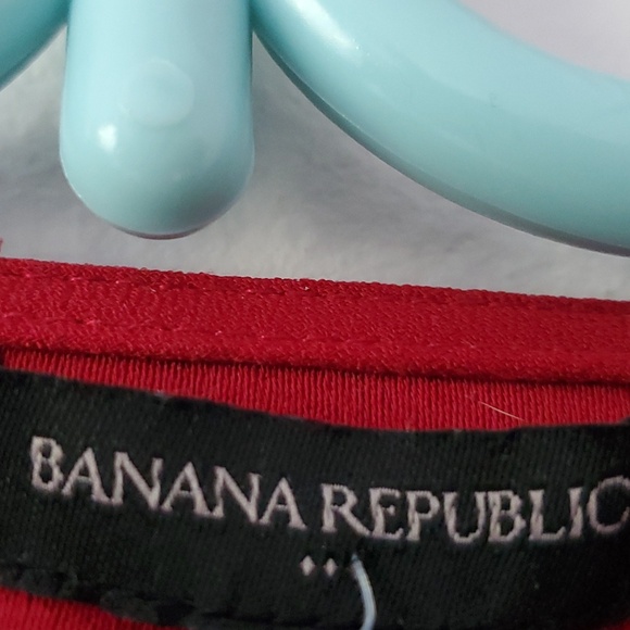 Red Dress Banana Republic size 2 - Picture 3 of 8